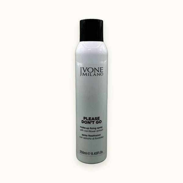 Spray fissatrucco Please Don't Go Jvone Milano flacone 250 ml con fiordaliso