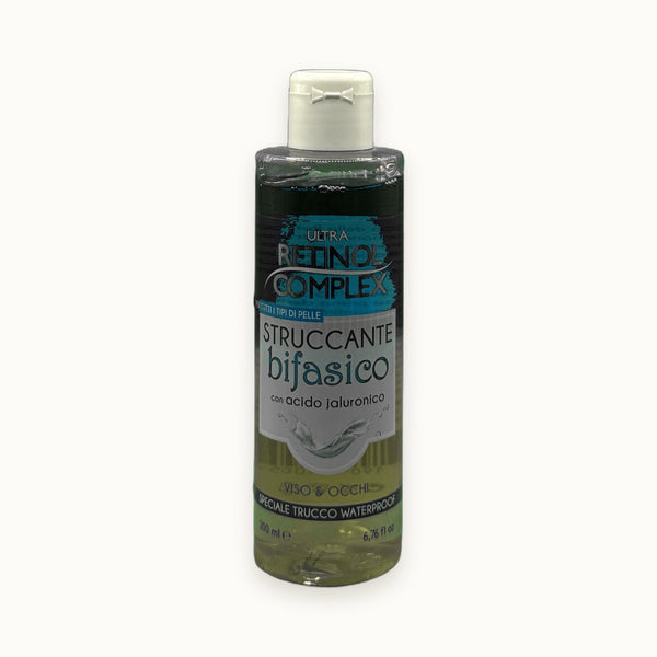 Struccante bifasico viso e occhi Retinol Complex con acido ialuronico 200 ml