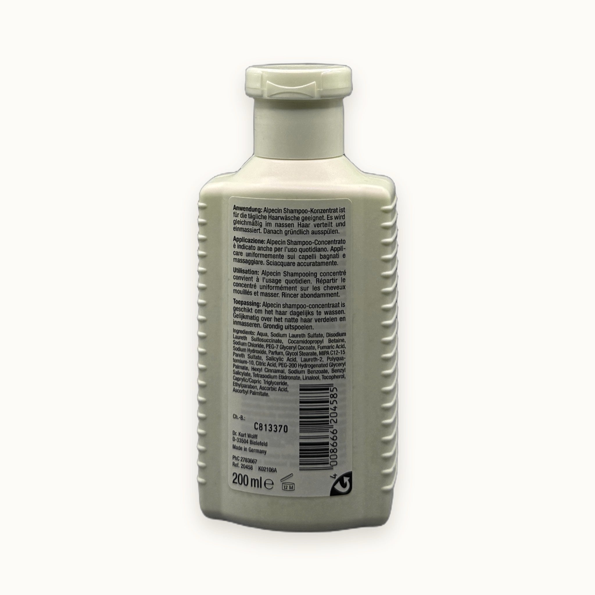 Shampoo concentrato capelli grassi Alpecin Medicinal flacone 200 ml
