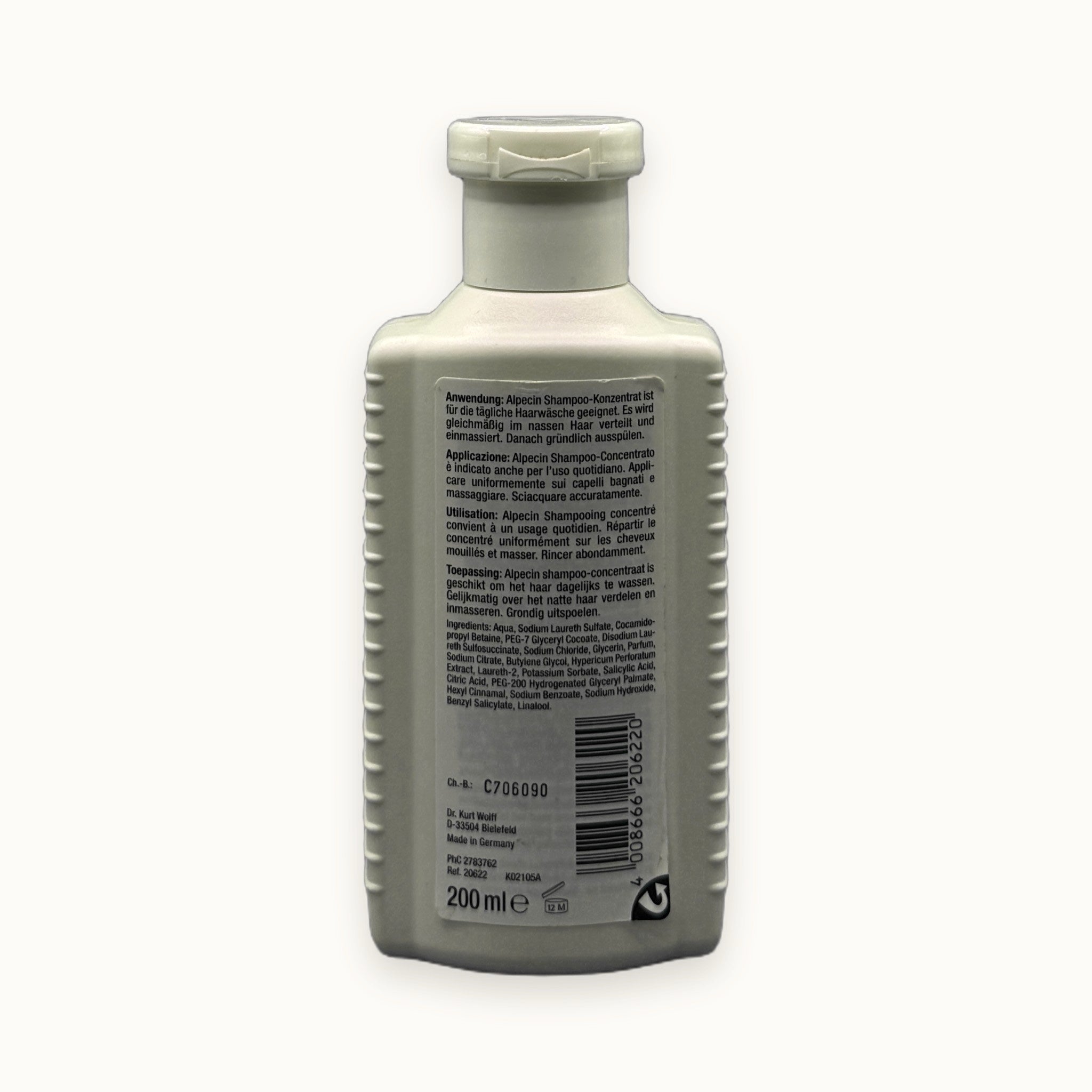 Shampoo concentrato capelli grassi Alpecin Medicinal flacone 200 ml