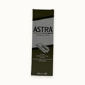 Astra Superior Platinum, lamette da barba doppio taglio confezione 5 pezzi — packshot su fondo crema