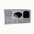 Bellaoggi Pro N°570 Light On Lampada UV/LED per unghie — scatola su fondo crema