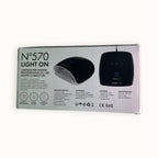 Bellaoggi Pro N°570 Light On Lampada UV/LED per unghie — scatola su fondo crema