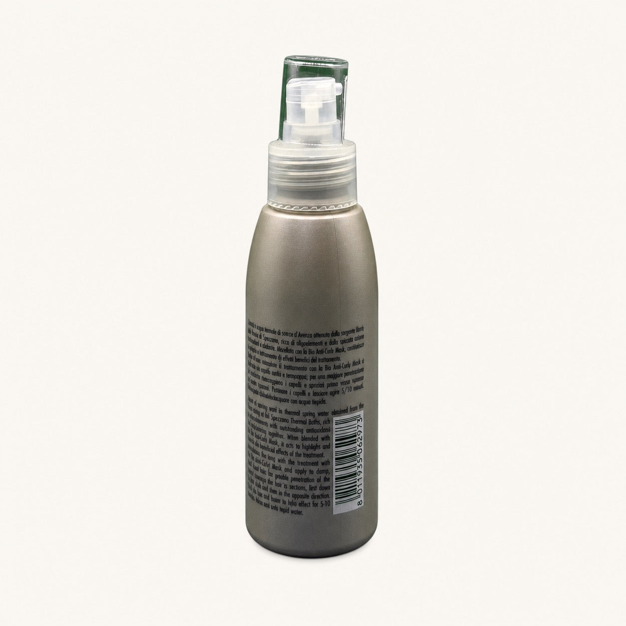 Brelil Bio Treatment Spray Illuminante 200 ml — flacone su fondo crema