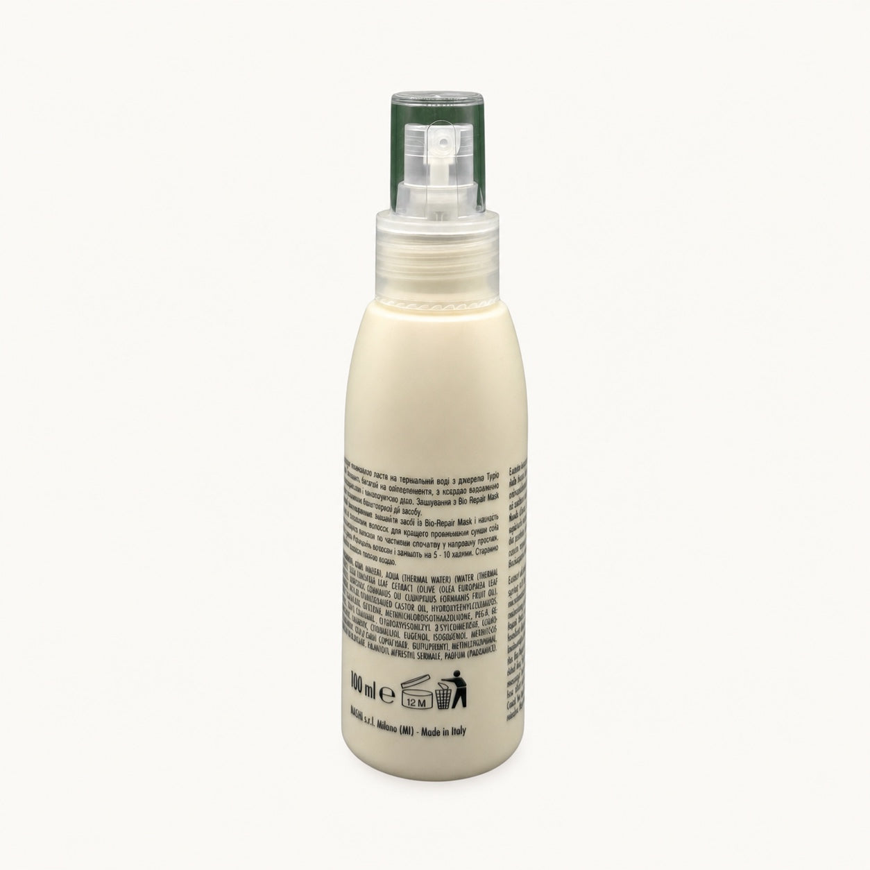 Brelil Bio Treatment Spray Riparatore 200 ml — flacone su fondo crema