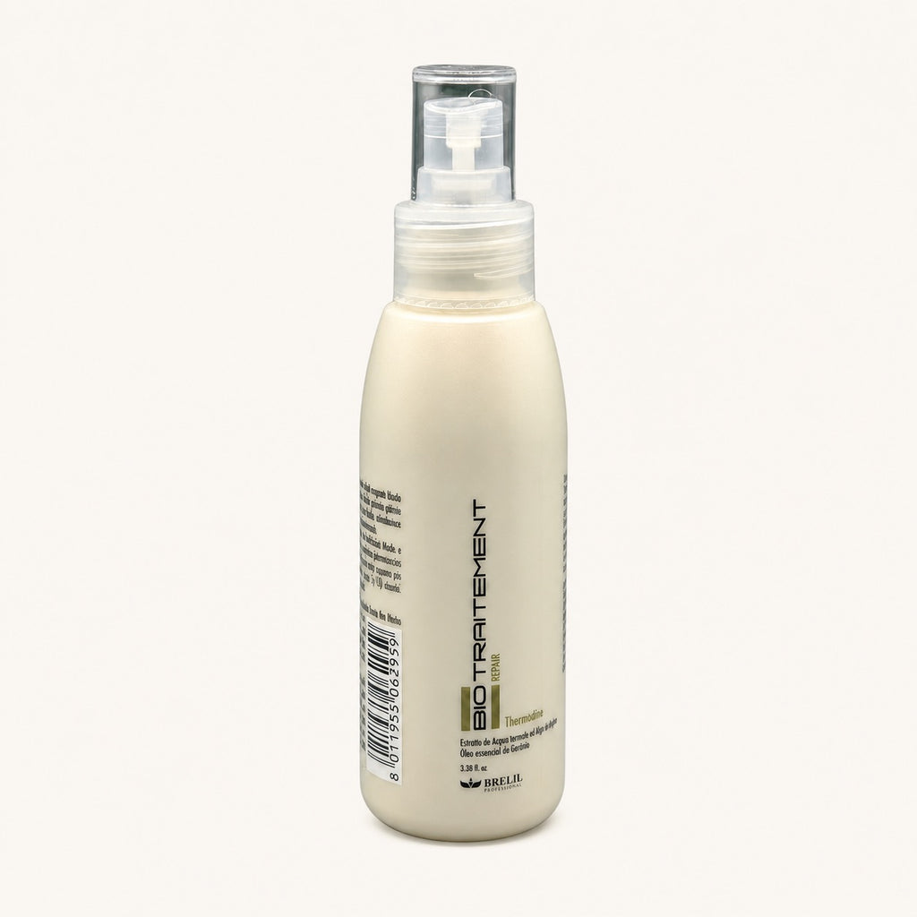 Brelil Bio Treatment Spray Riparatore 200 ml — flacone su fondo crema