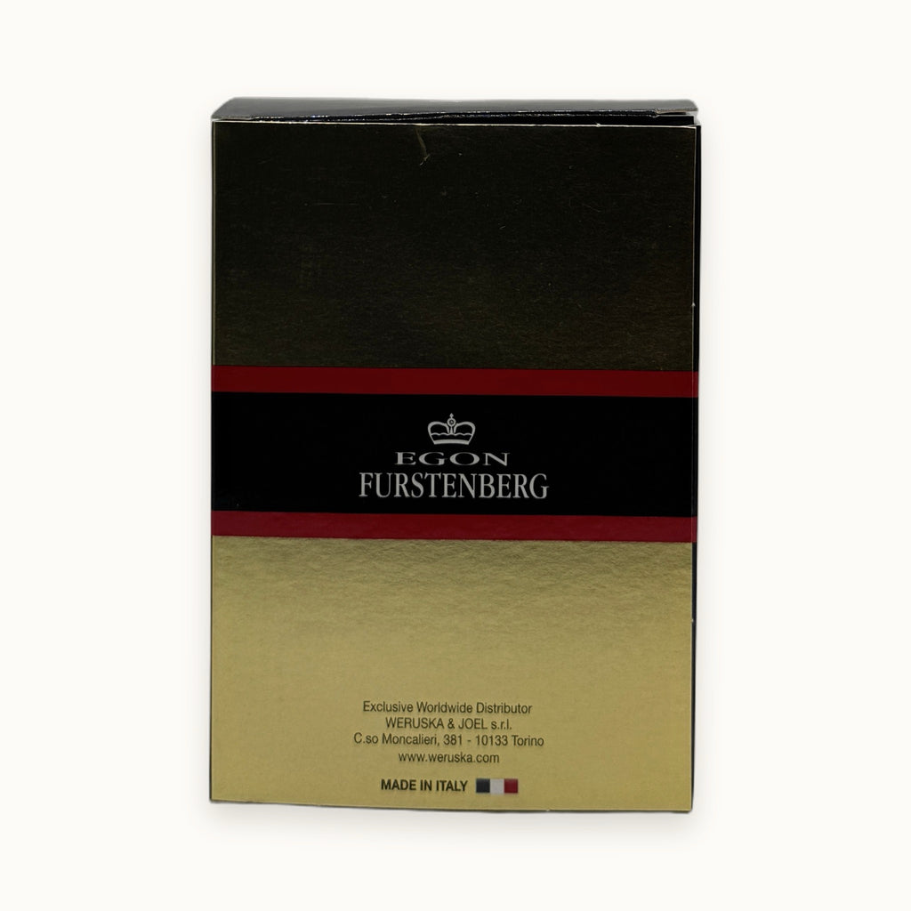Egon Furstenberg Gold, eau de toilette uomo 100 ml — packshot su fondo crema