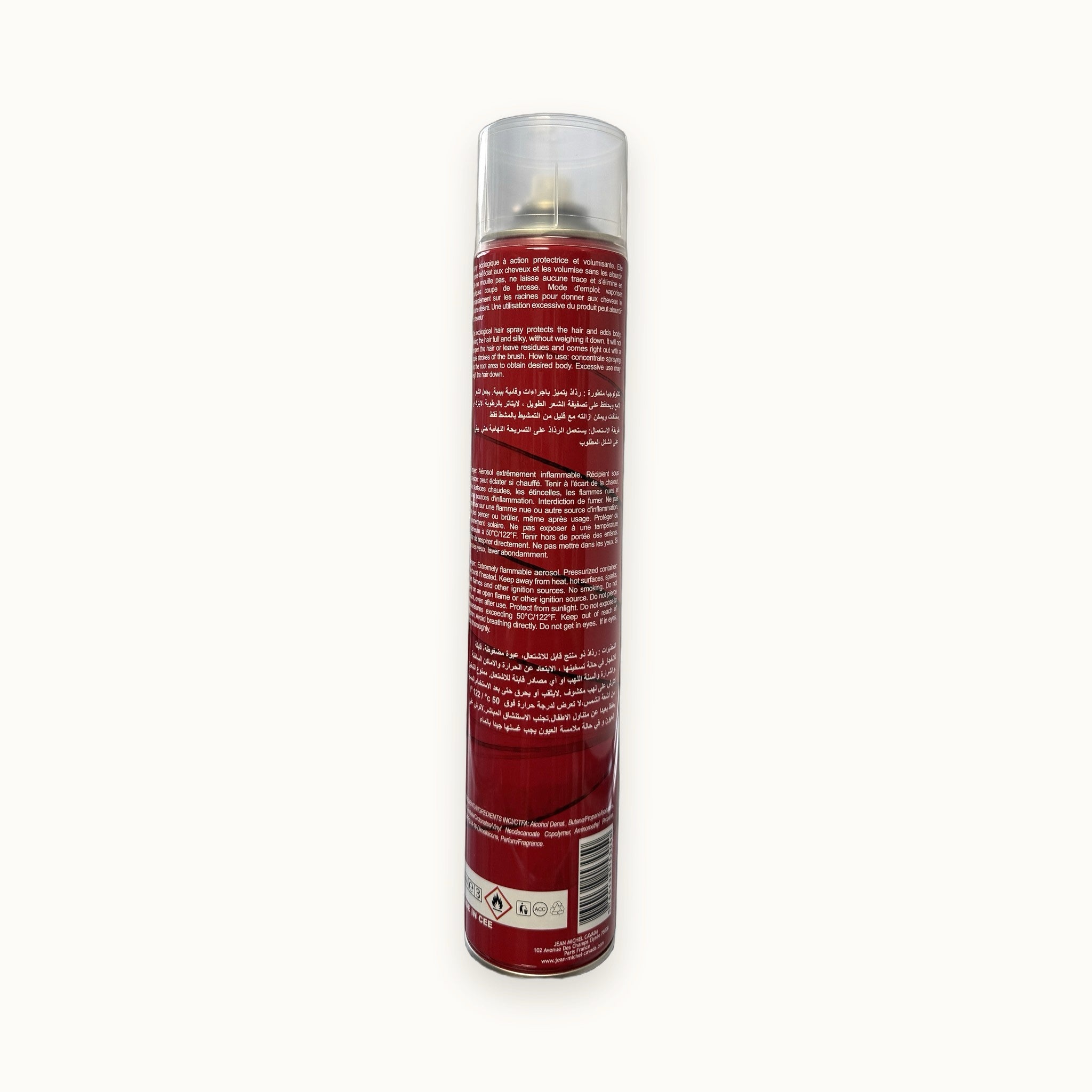 Lacca spray professionale extra forte JOC by Barex bomboletta rossa