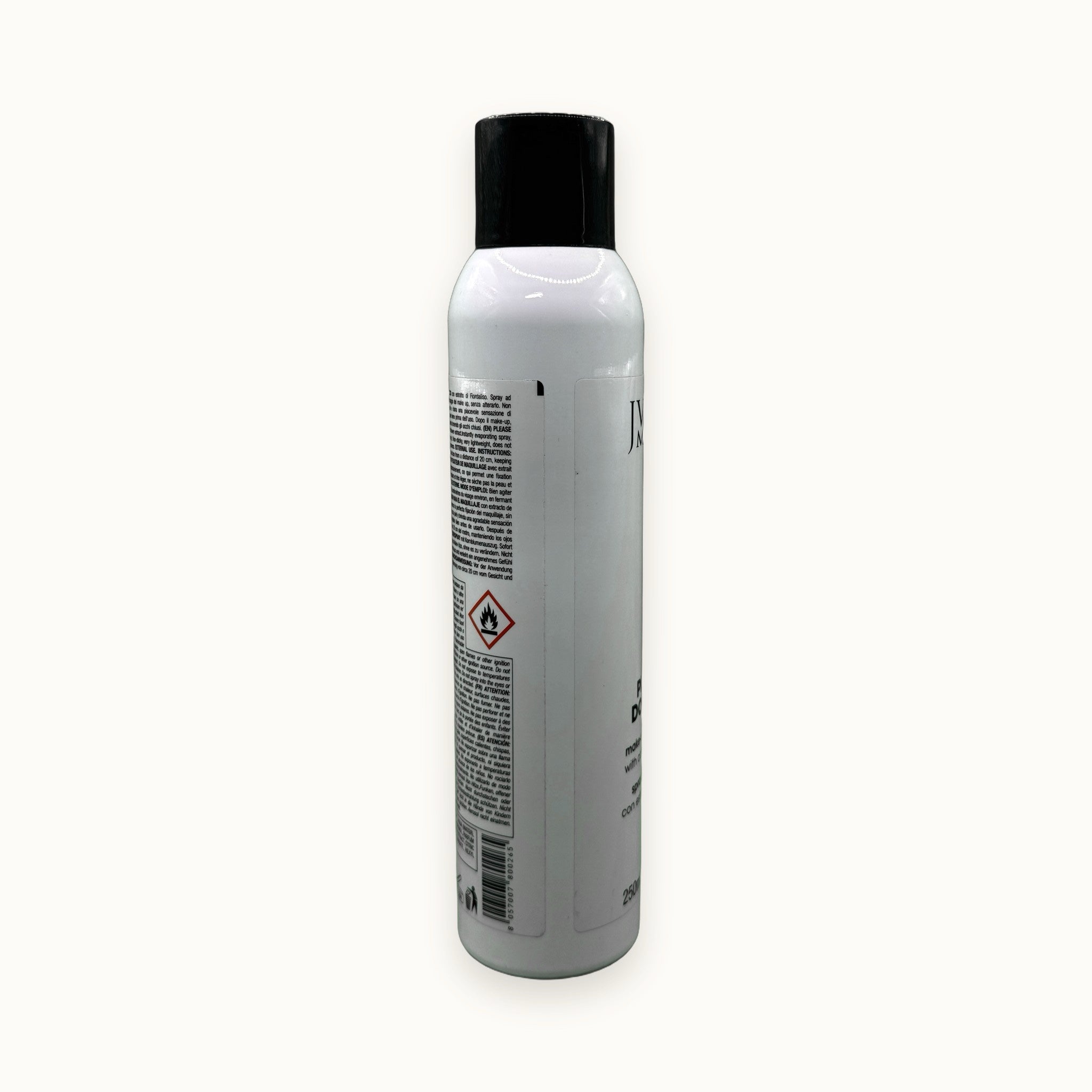 Spray fissatrucco Please Don't Go Jvone Milano flacone 250 ml con fiordaliso