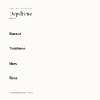 Melcap Depiltime Scaldacera — scatola su fondo crema