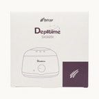 Melcap Depiltime Scaldacera — scatola su fondo crema