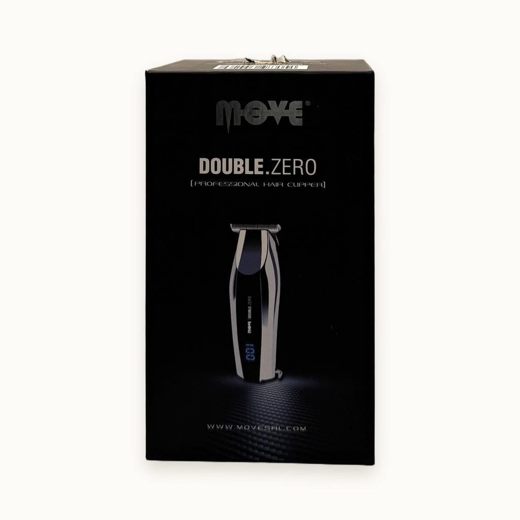 Move Double.Zero, tagliacapelli rifinitore professionale — packshot su fondo crema