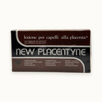New Placentine, lozione rinforzante capelli alla placenta — packshot su fondo crema