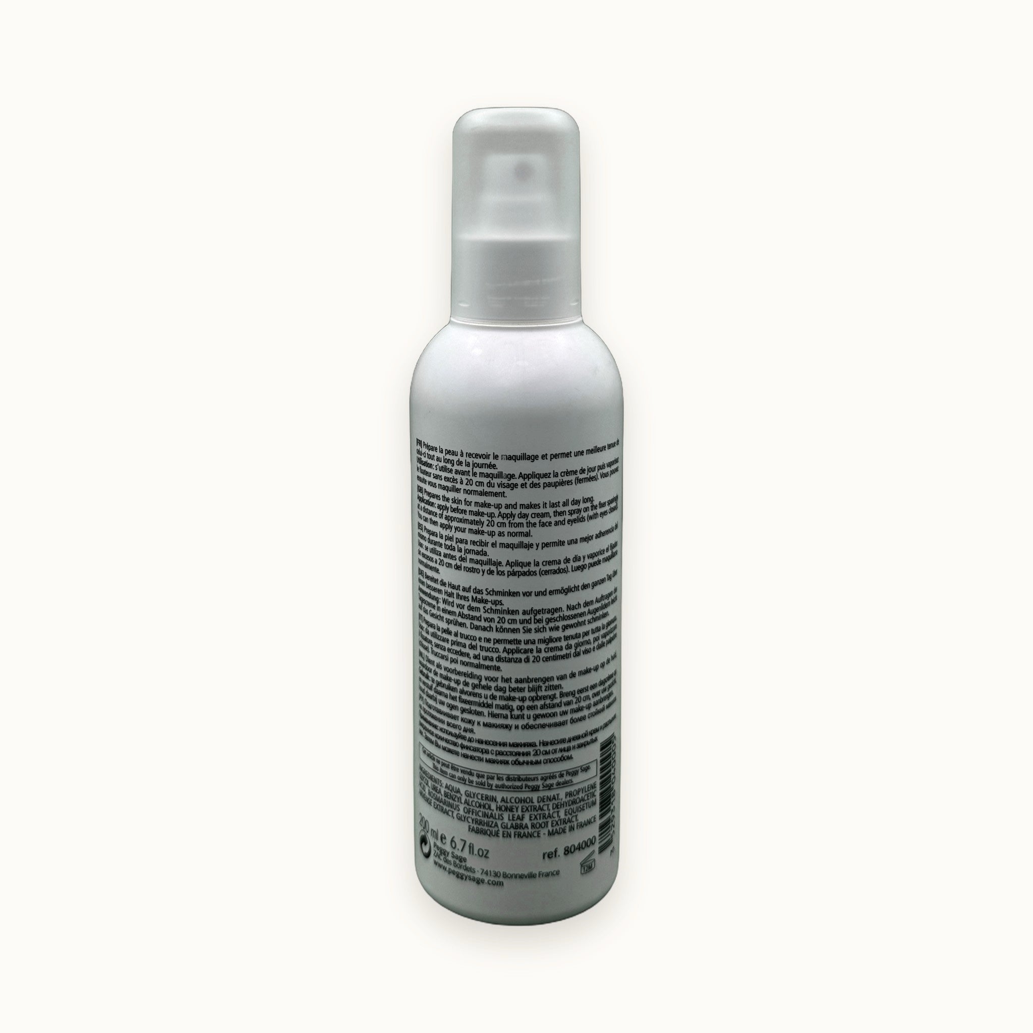 Spray fissante trucco professionale Peggy Sage flacone 200 ml