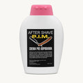 P.I.M. After Shave Crema Pre-Dopobarba — flacone su fondo crema