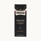 Proraso, crema da barba professionale rinfrescante in tubo 150 ml — packshot su fondo crema