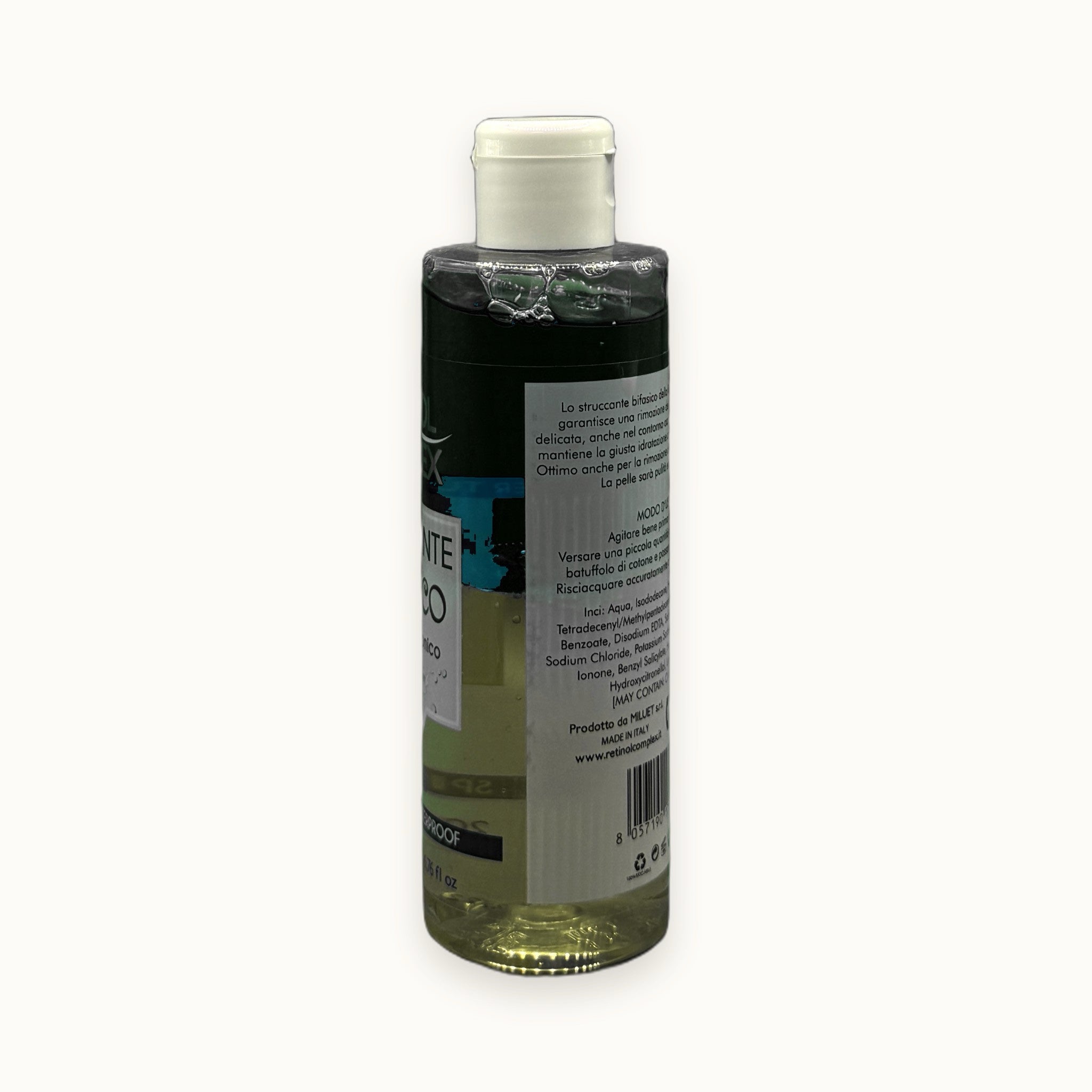 Struccante bifasico viso e occhi Retinol Complex con acido ialuronico 200 ml