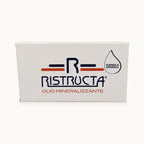 Ristructa Olio Mineralizzante fiale — scatola aperta su fondo crema