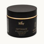 Silky Optimage Renaissance Masque, maschera rigenerante anti-età 250 ml — packshot su fondo crema