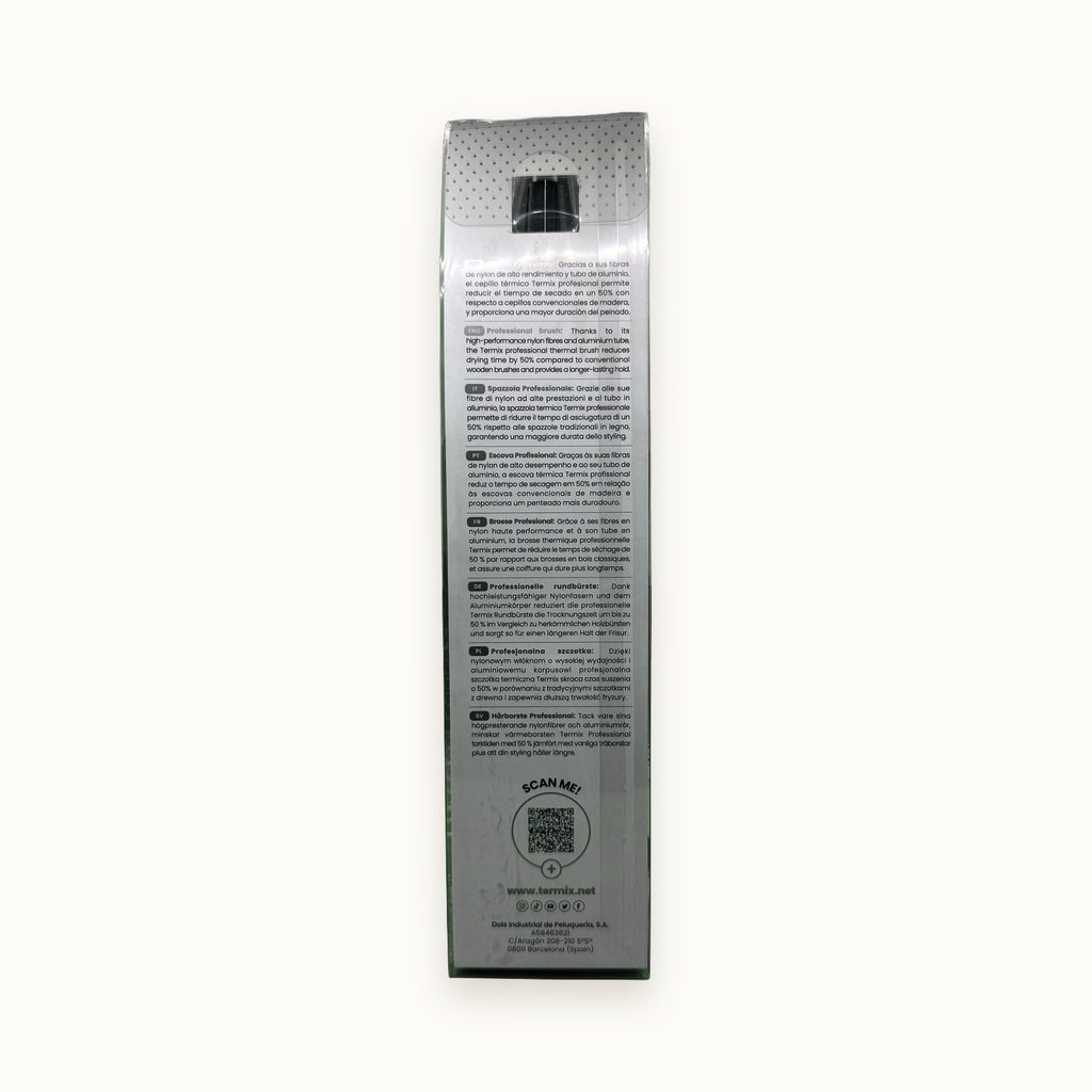 Spazzola termica professionale Termix in alluminio e nylon in confezione blister